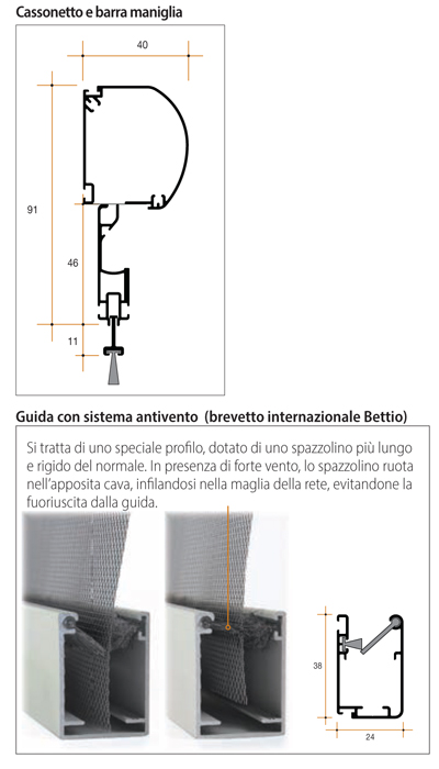 Revolux Bettio moustiquaire