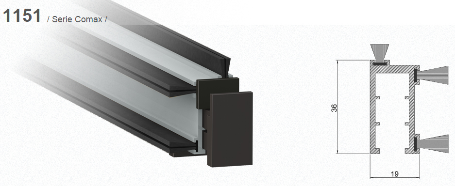 1151 boudin de porte pour volets à monter soi-même