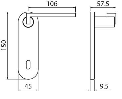 Plaque Descartes Ghidini