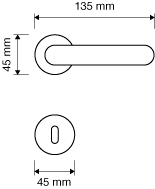 Fiche dimensionnelle Calì brevet rond