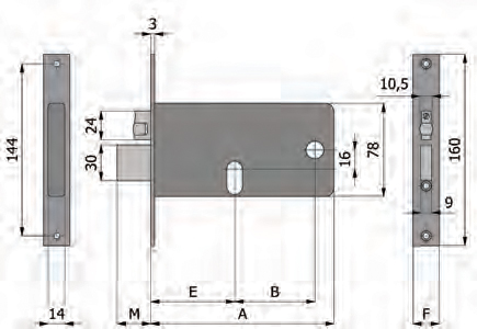 Caractéristiques boulon et rouleau réglable Omec