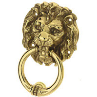 Heurtoir Lion en Laiton pour Porte PFS Pasini