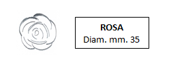 Rosa moletée Sicma