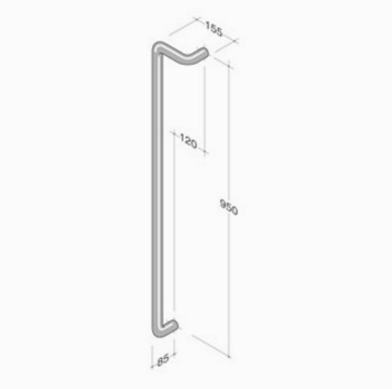 313 pba Manche en Nylon coloré mesures
