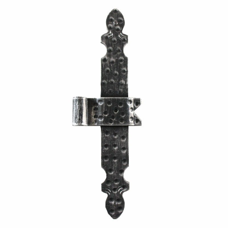 Bandes Croisées 360 Mm KeyMet - Cuivre Noir Fer Forgé - Charnière Centrale Fenêtre