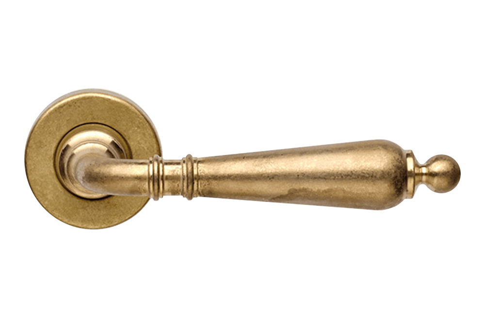 Poignée De Porte En Laiton Girafe – 22,86 Cm, Doré, Style Vintage Unique