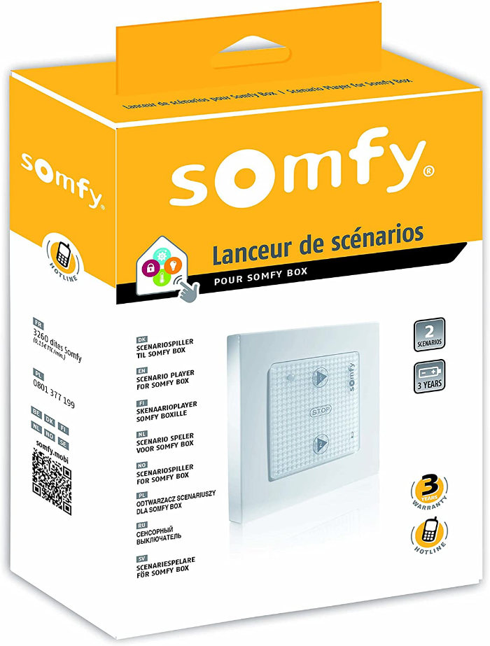 Somfy 2401370 Télécommande Somfy TaHoma - Équipements et securité