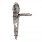 1100 Jumana classe Poignée de porte sur plaque de luxe Frosio Bortolo Made in Italy