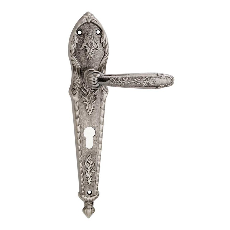 1100 Jumana classe Poignée de porte sur plaque de luxe Frosio Bortolo Made in Italy