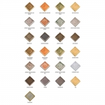 1140/1070 ambre port poignée de classe Frosio plaque à la décoration Renaissance Bortolo