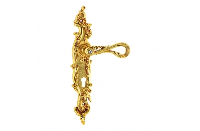 1100 Jumana classe Poignée de porte sur plaque de luxe Frosio Bortolo Made in Italy