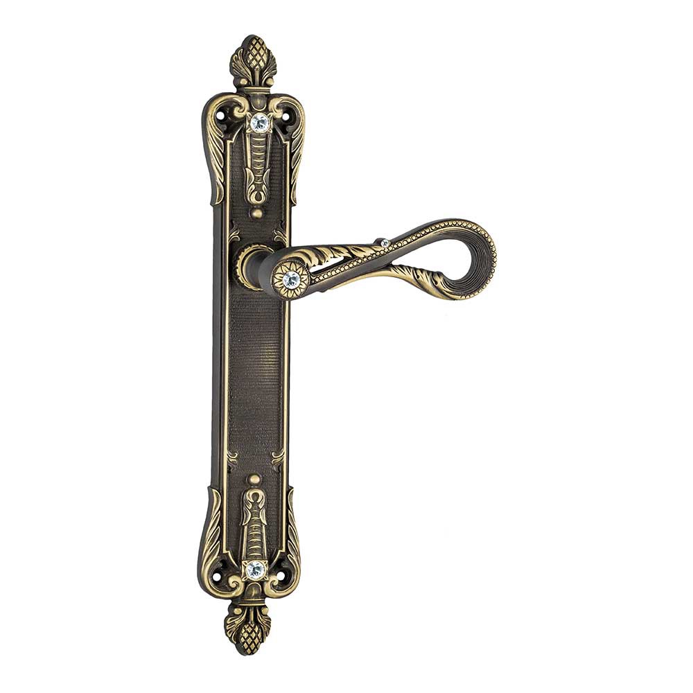 1100 Jumana classe Poignée de porte sur plaque de luxe Frosio Bortolo Made in Italy