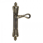 1100 Jumana classe Poignée de porte sur plaque de luxe Frosio Bortolo Made in Italy