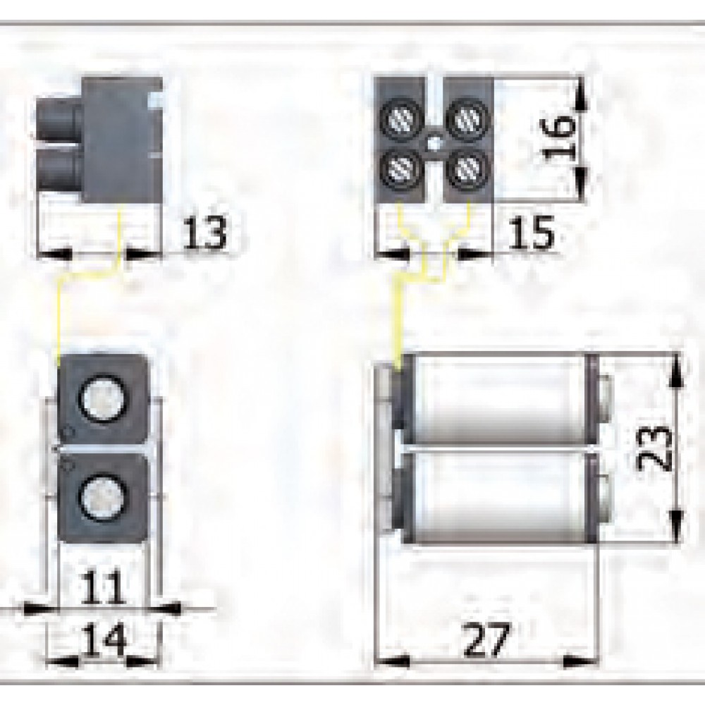 Bobines Groupe Omec Art.033 - Composant pour serrures électriques