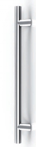 Poignée Francfort TROPEX supports en acier Empattement 300mm Ø 25mm Lean