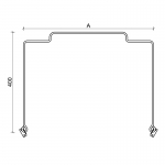 Anti-Cambriolage Blindy Parc Hook Bar Armoring porte DN