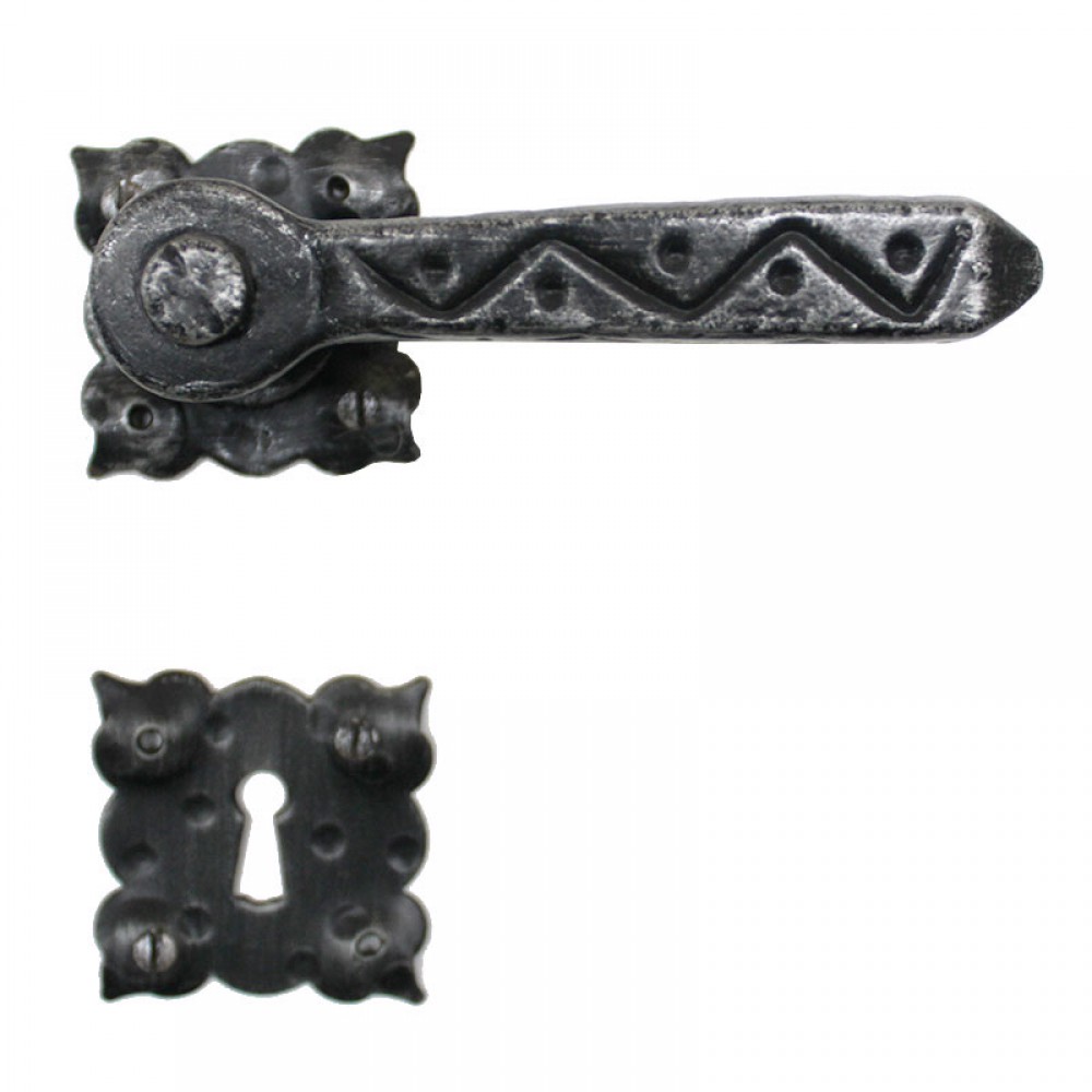 2002 Poignée en fer forgé Portes artistique pour Rosetta Lorenz Ferart