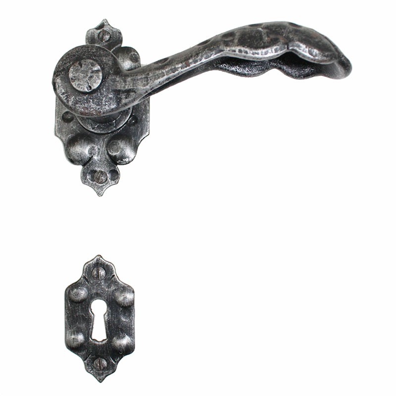 2008 Curve Poignée Portes en fer forgé pour Rosetta Lorenz Ferart