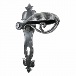 2041 Poignée Portes en fer forgé pour maître de la plaque Lorenz Ferart