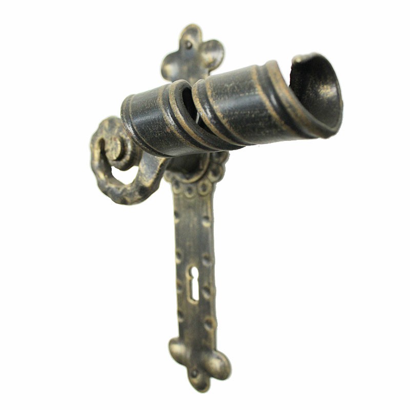 2041 Poignée Portes en fer forgé pour maître de la plaque Lorenz Ferart