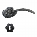 2045 Poignée forme de fleur Portes en fer forgé pour Rosetta Lorenz Ferart