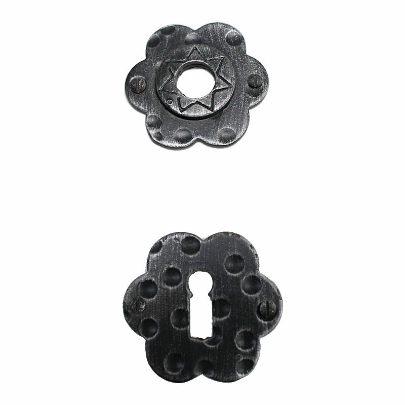 2045 Poignée forme de fleur Portes en fer forgé pour Rosetta Lorenz Ferart