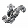 2135 Poignée avec Marteau Volute en fer forgé Fenêtre Lorenz Ferart