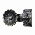 2262 Bouton avec fleur Portes en fer forgé pour Lorenz Ferart