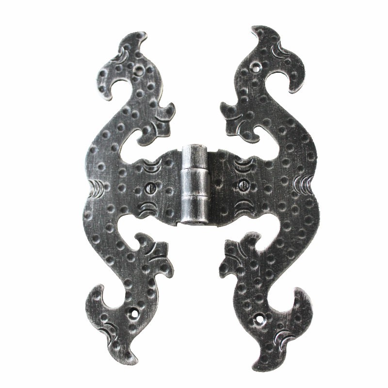 2303 Double charnière 175x255 mm pour portes et fenêtres en fer forgé Lorenz