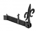 Butées de Volet en Fer Forgé Giglio Galbusera 328 170x30x18mm