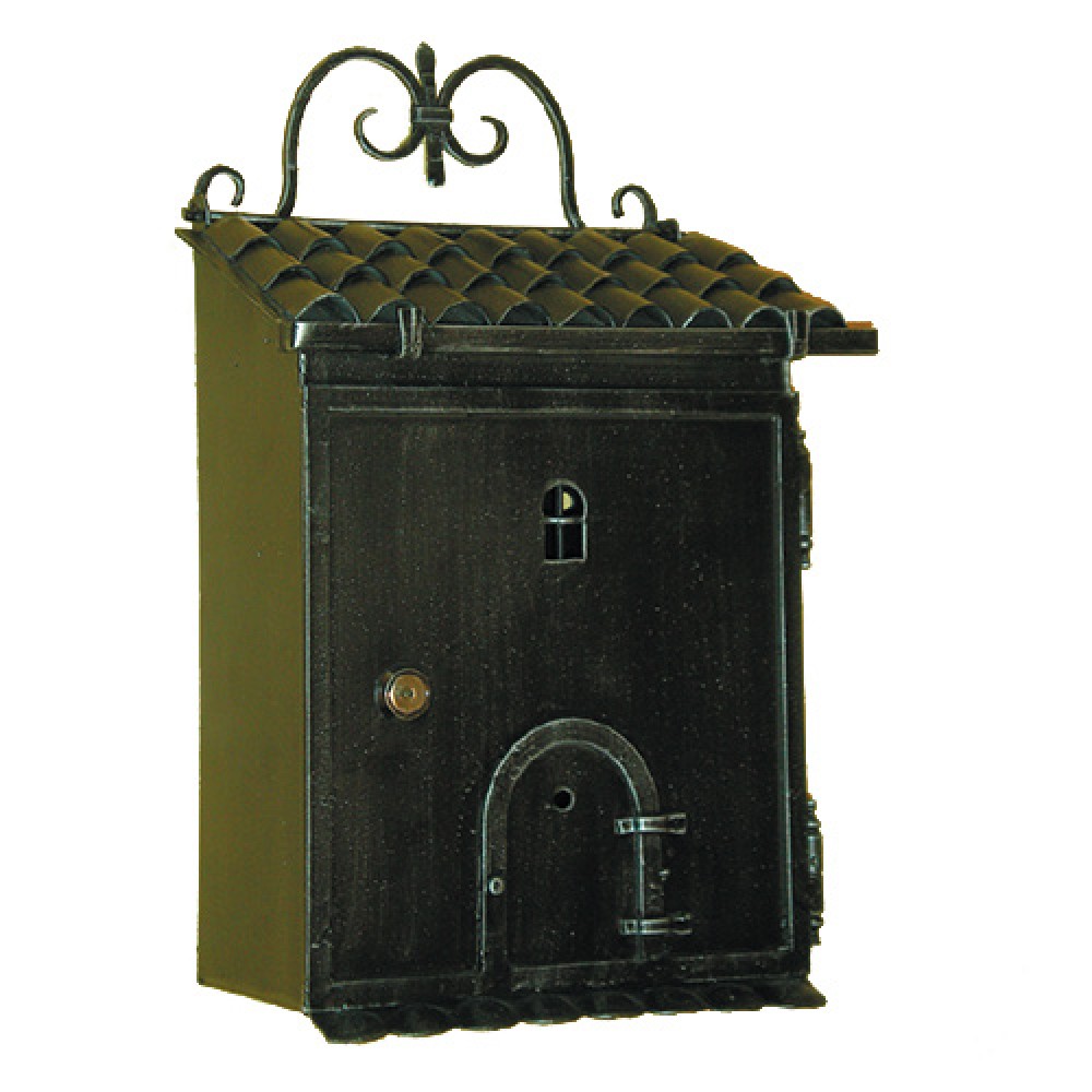6016 Dépôt de post forme de fer forgé Artisanat Casetta Lorenz