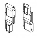 Blocs de Couple communicantes Cremonese Art.02385 Giesse; Profil R