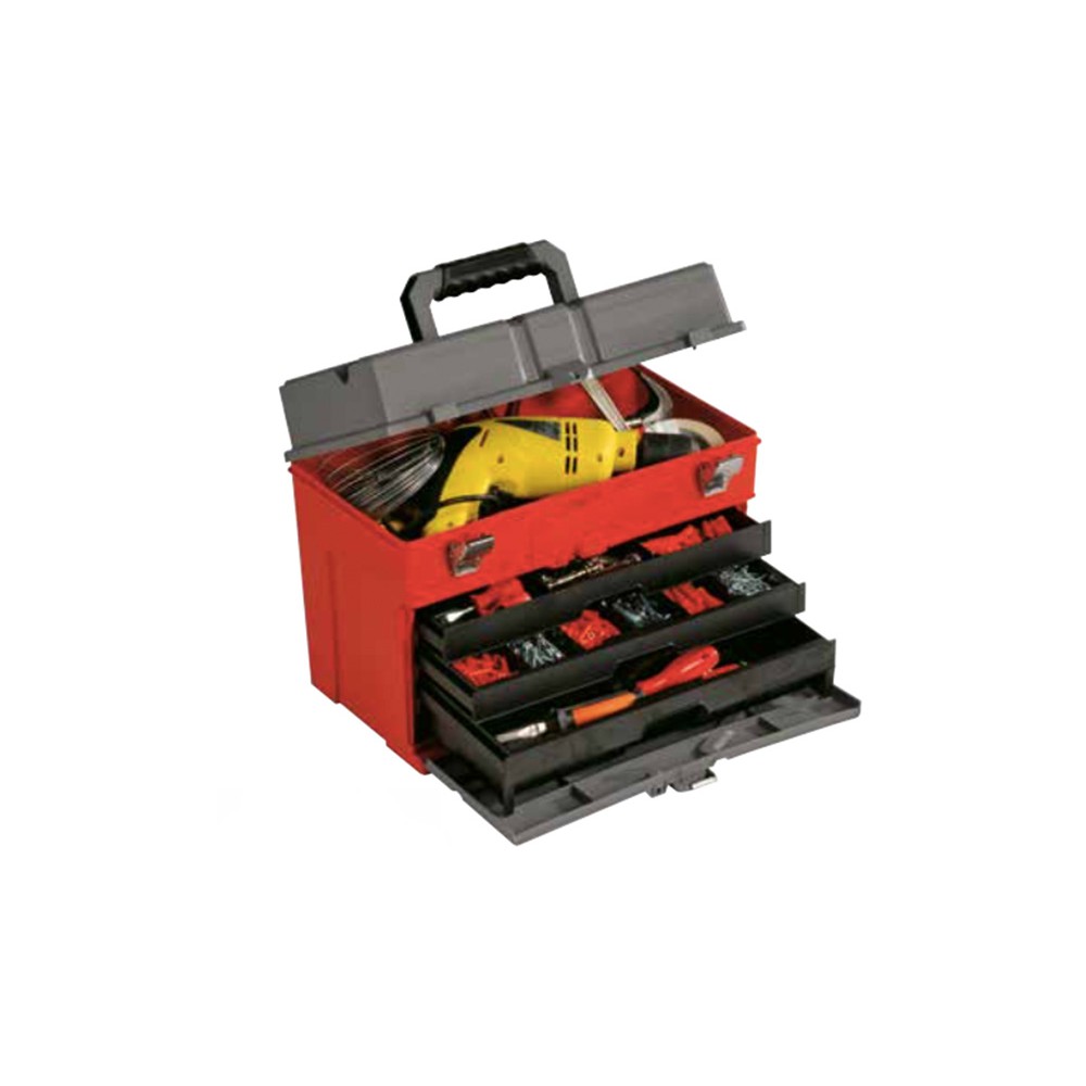 855 Plano La Boite Fonctionnelle D Outils Avec 3 Tiroirs Et Fixations En Acier Ligne Professionnelle Windowo