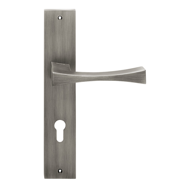 formes série Fashion Boston poignée plaque de porte de Frosio Bortolo Made in Italy