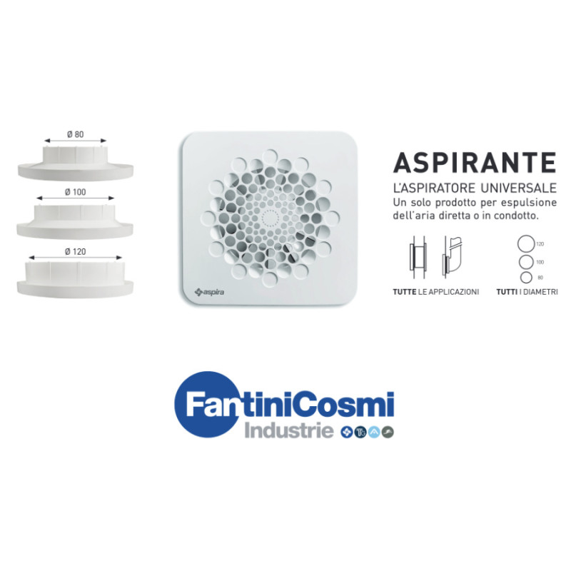 Extracteur Salle de Bain avec Minuterie Fantini Cosmi Universel