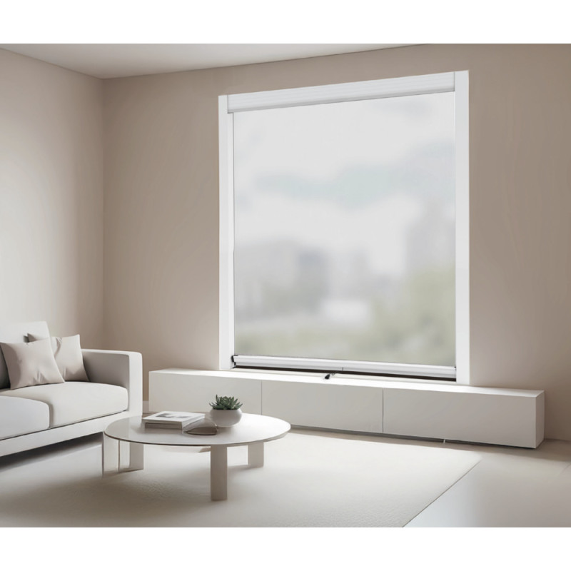 ATIPIKA Effezeta Moustiquaire Verticale Système Antivent et Anti-Punaises