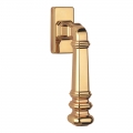 Série Atlas Vintage formes poignée Marteau DK Fenêtre Frosio Bortolo Squadrata Luxe