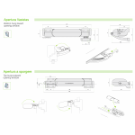 Chaîne Actionneur Smart 110V 50 Hz Comunello Mowin Noir Gris ou Blanc