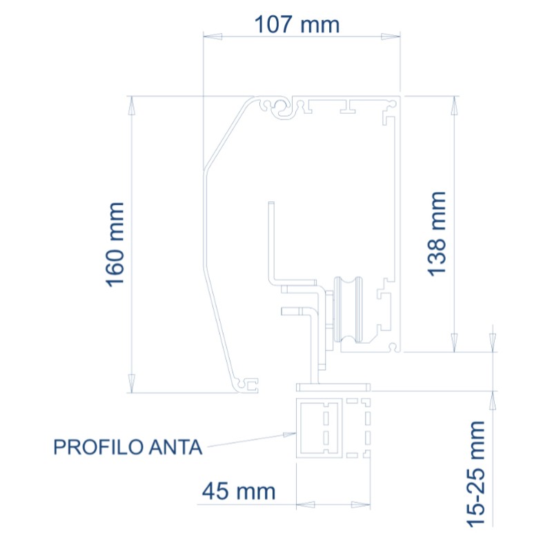 Automatisme pour Portes Coulissantes SPEED PLUS VDS