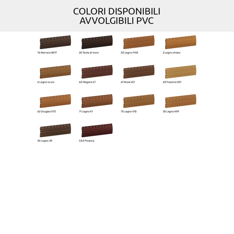 Volet roulant en PVC Sun 5 résistant à la température du soleil