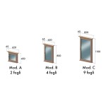 Tableau d'Affichage en Bois Massif de Différentes Tailles