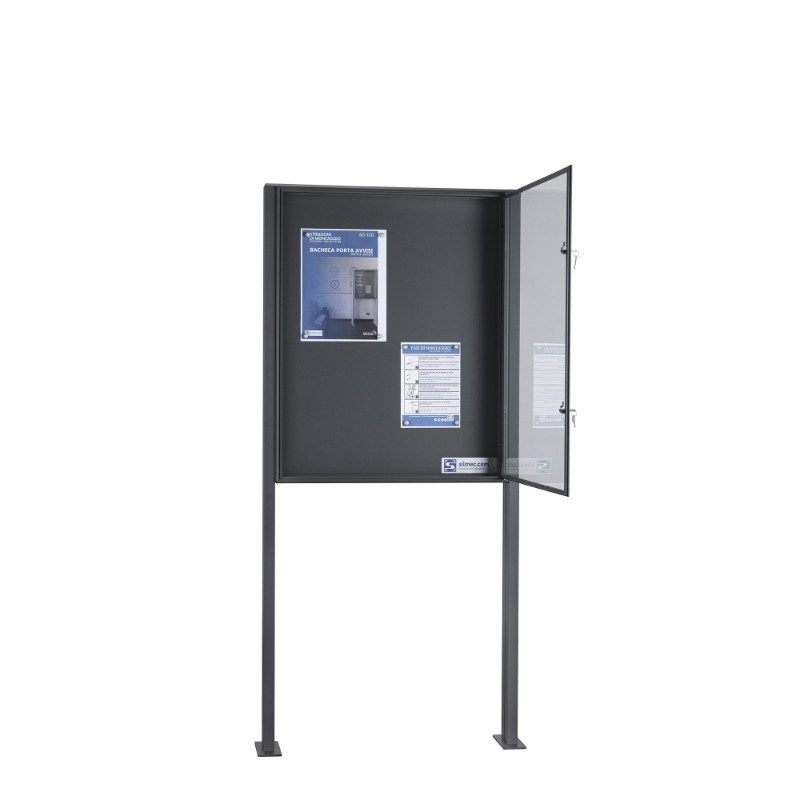 Tableau d'Affichage Autoportant avec Poteaux SB3 Silmec