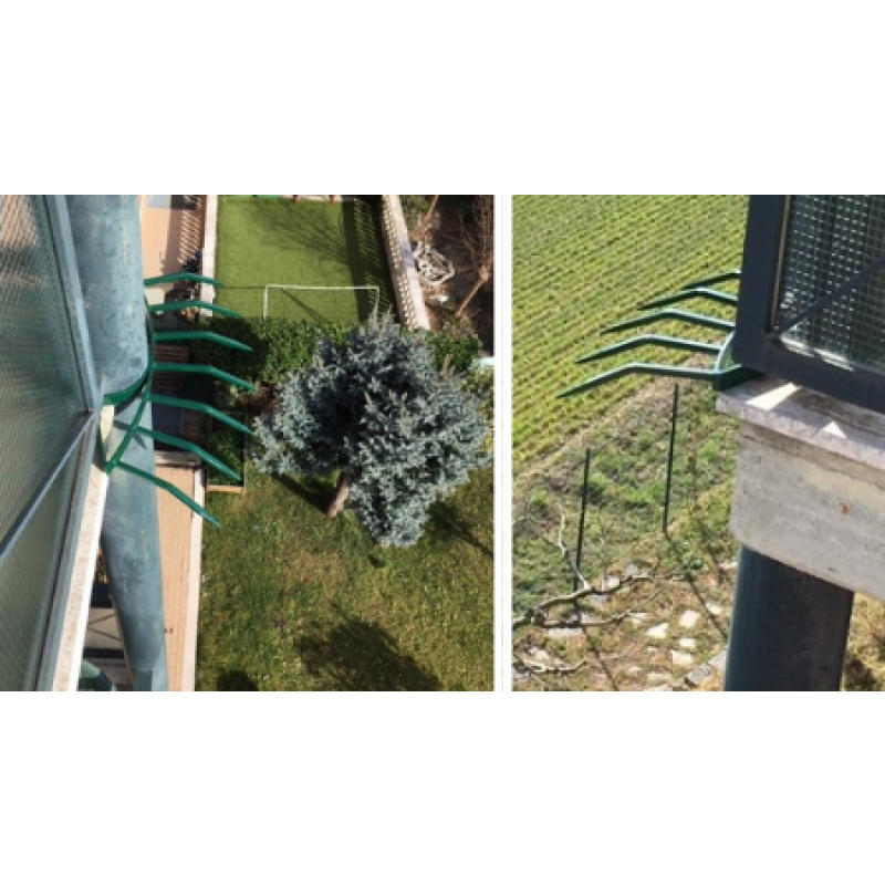 Barrière anti-intrusion Barrière anti-intrusion Grimpo avec embouts pour balcons et murs