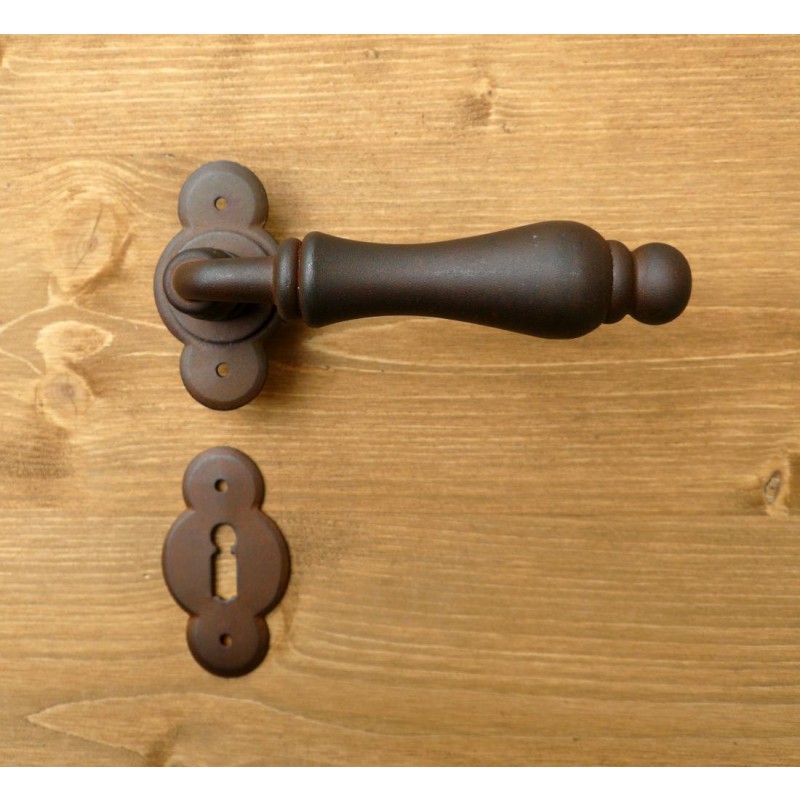 Poignée de la porte de Berlin Galbraith avec rosette et la buse