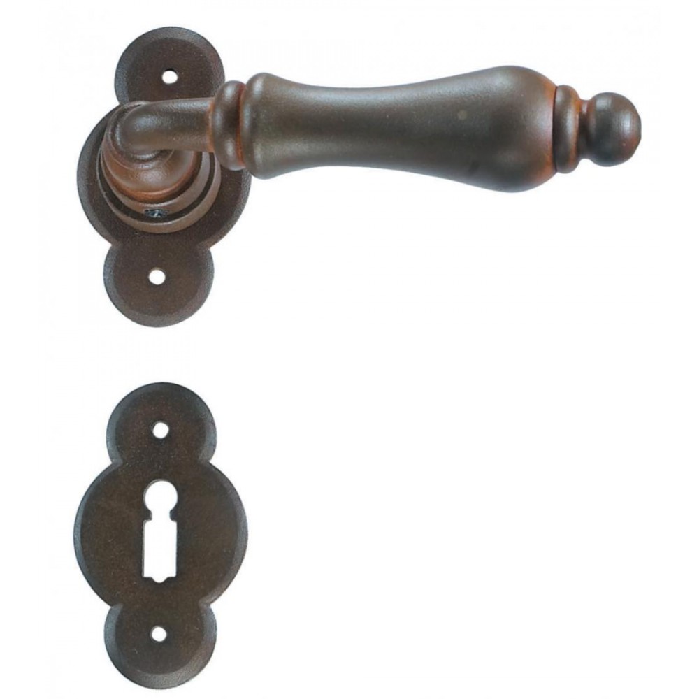 Poignée de la porte de Berlin Galbraith avec rosette et la buse