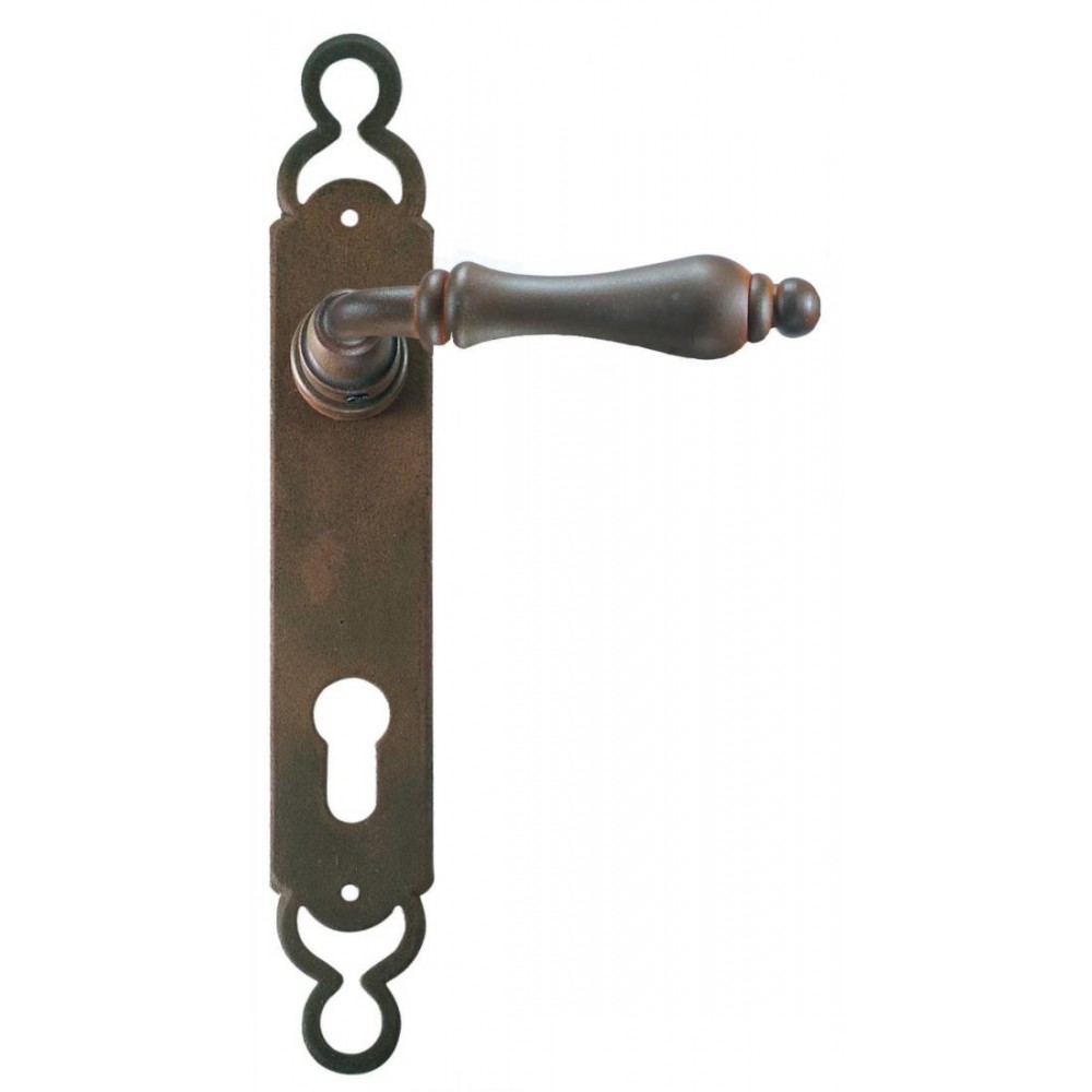 Poignée de la porte de Berlin Galbraith sur la plaque