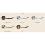 Beta Linea Calì Poignée Classique pour Porte Intérieure Style Romantique