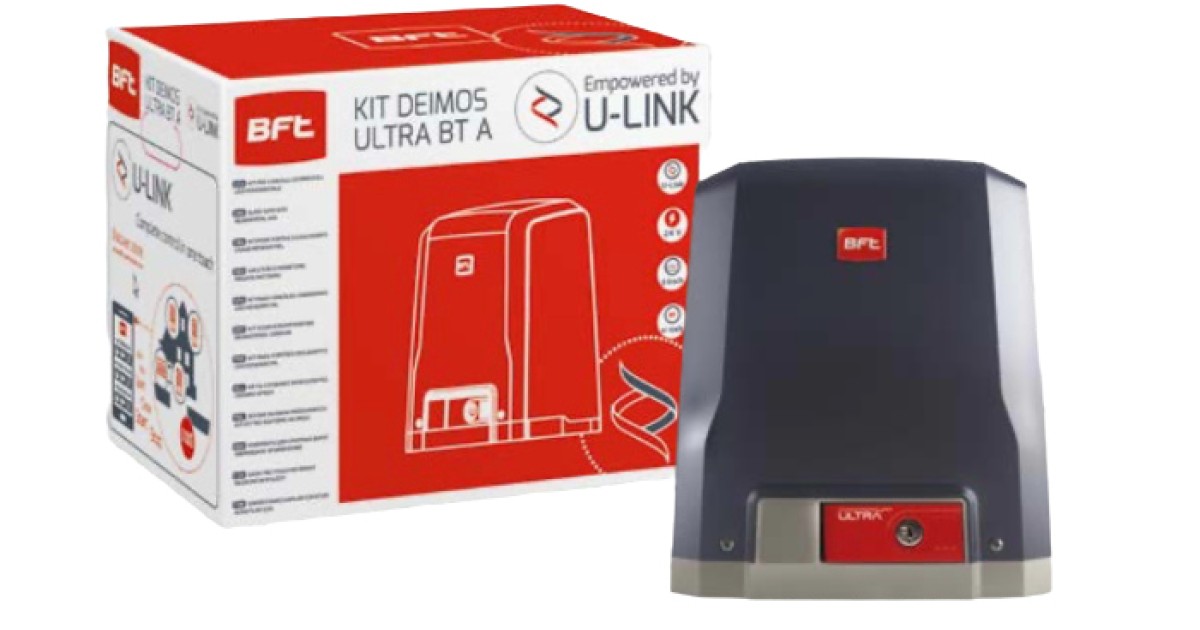 Bft Kit Portail Coulissant DEIMOS ULTRA BT — free download