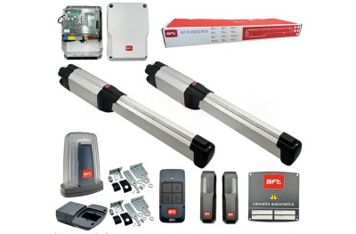 BFT PHOBOS BT B25 SMART KIT Motorisation Portails Battants 24V 400kg