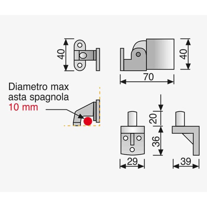 Anti-Cambriolage Blindy Parc Hook Bar Armoring porte DN